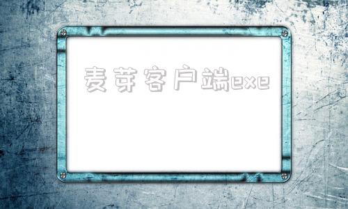 麦芽客户端exe照片审核工具exe下载